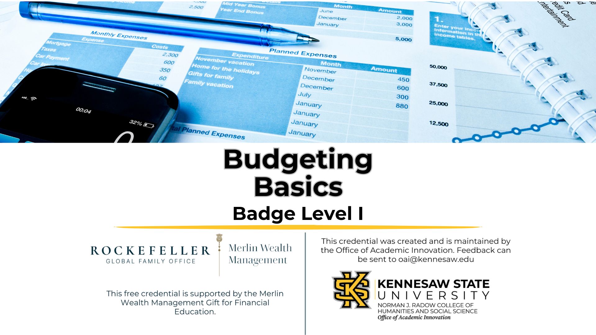 budgeting basics cover image