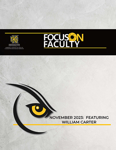 Focus on Faculty: William Carter