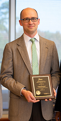  Tom Okie earns Bell Award from Georgia Historical Society